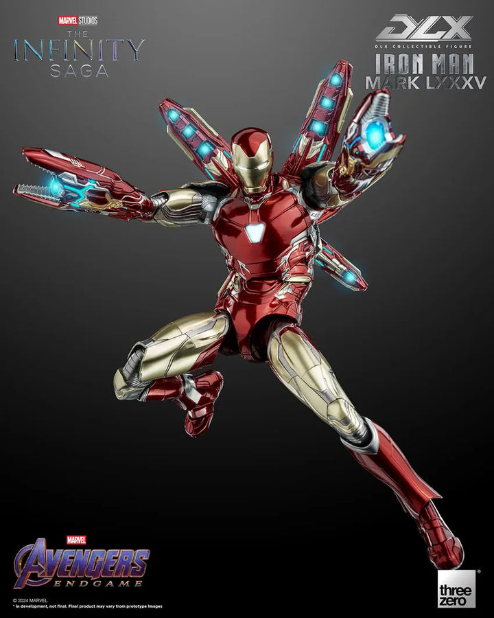 DLX Iron Man Mark 85 – Threezero – ActionFigure Brasil