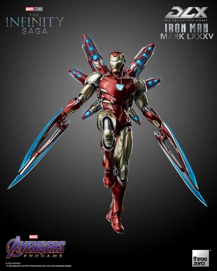 DLX Iron Man Mark 85 – Threezero – ActionFigure Brasil
