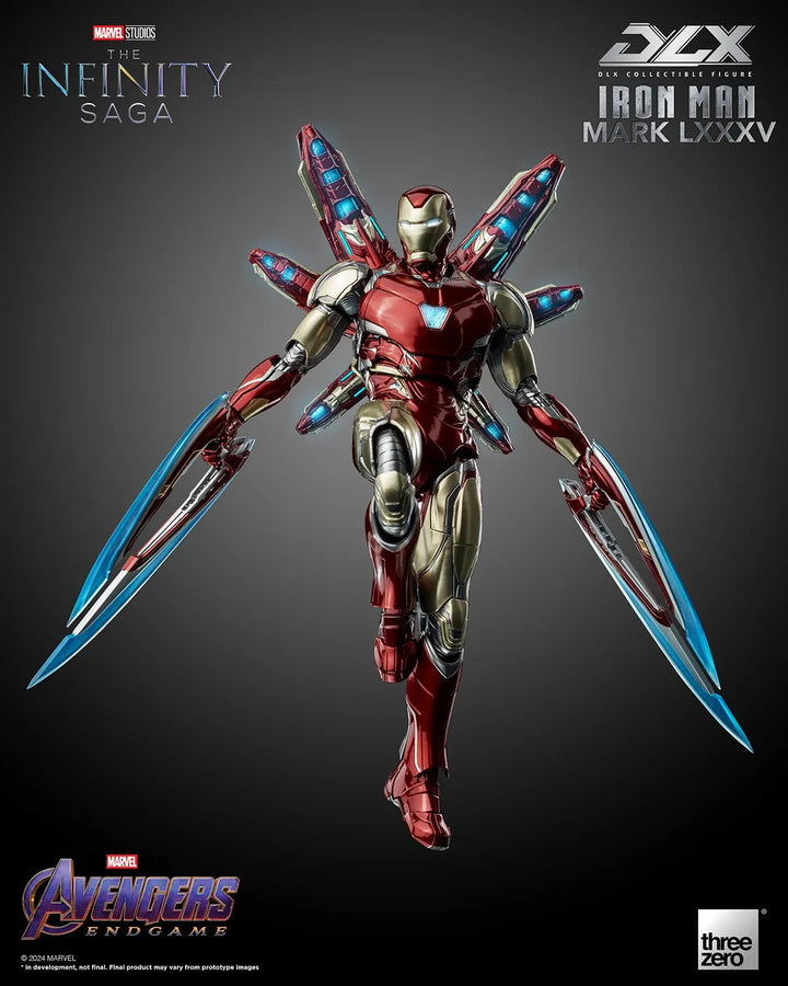 DLX Iron Man Mark 85 – Threezero – ActionFigure Brasil
