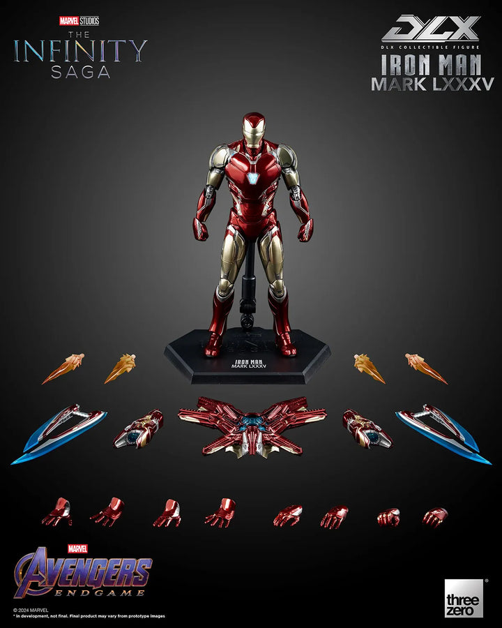 DLX Iron Man Mark 85 – Threezero – ActionFigure Brasil