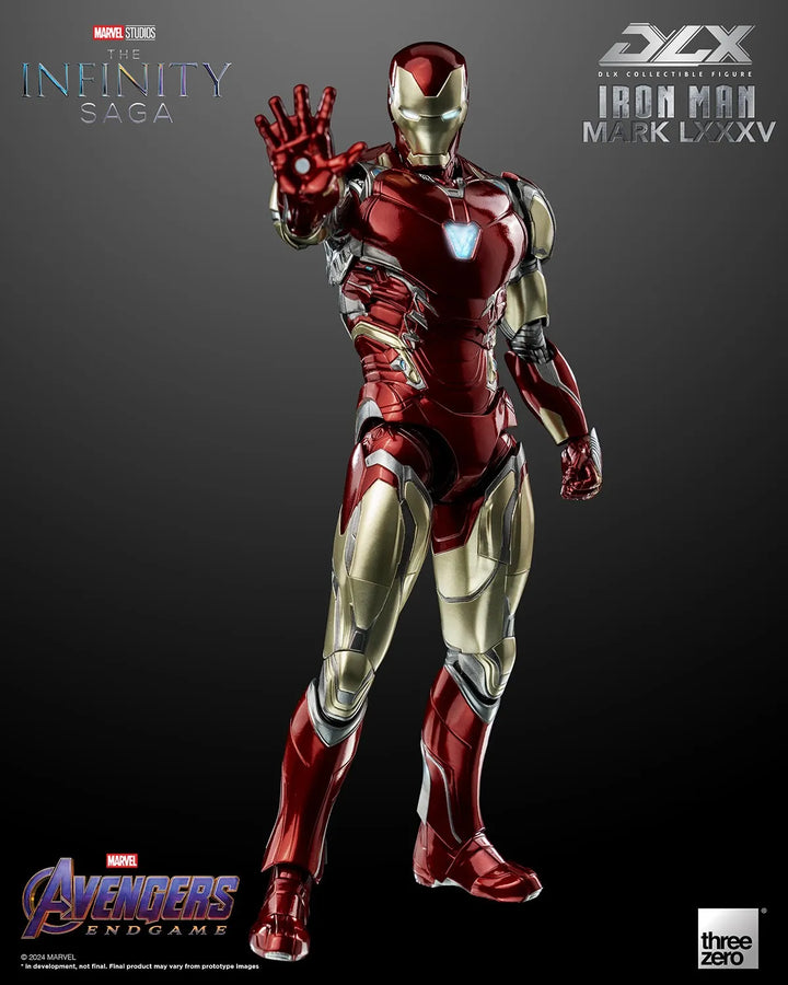 DLX Iron Man Mark 85 – Threezero – ActionFigure Brasil