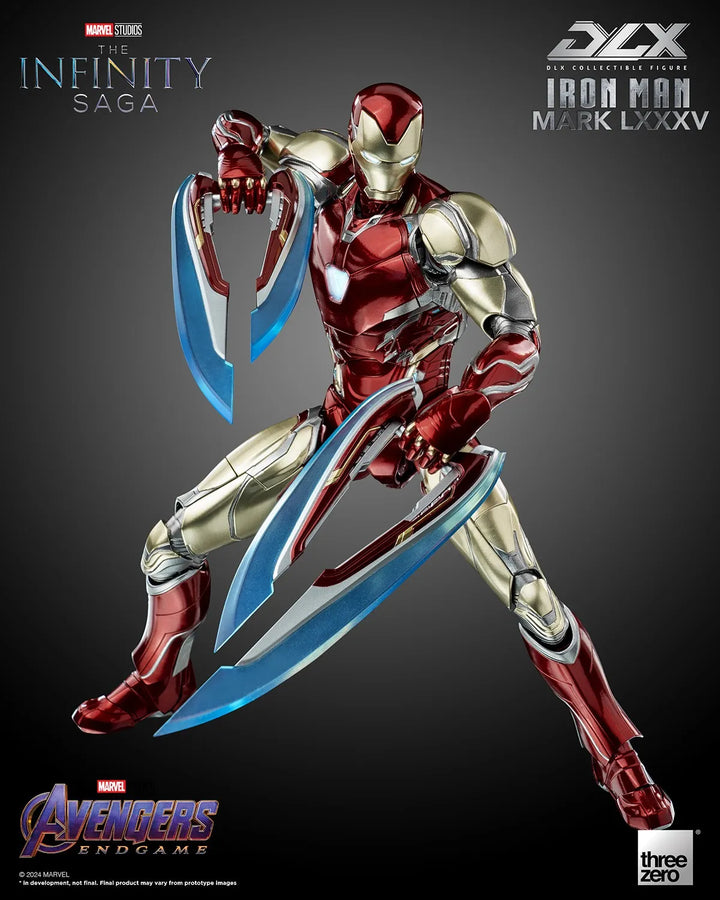 DLX Iron Man Mark 85 – Threezero – ActionFigure Brasil