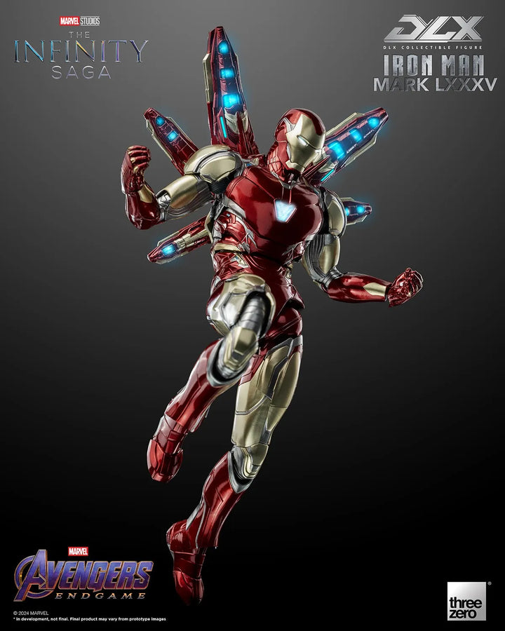 DLX Iron Man Mark 85 – Threezero – ActionFigure Brasil
