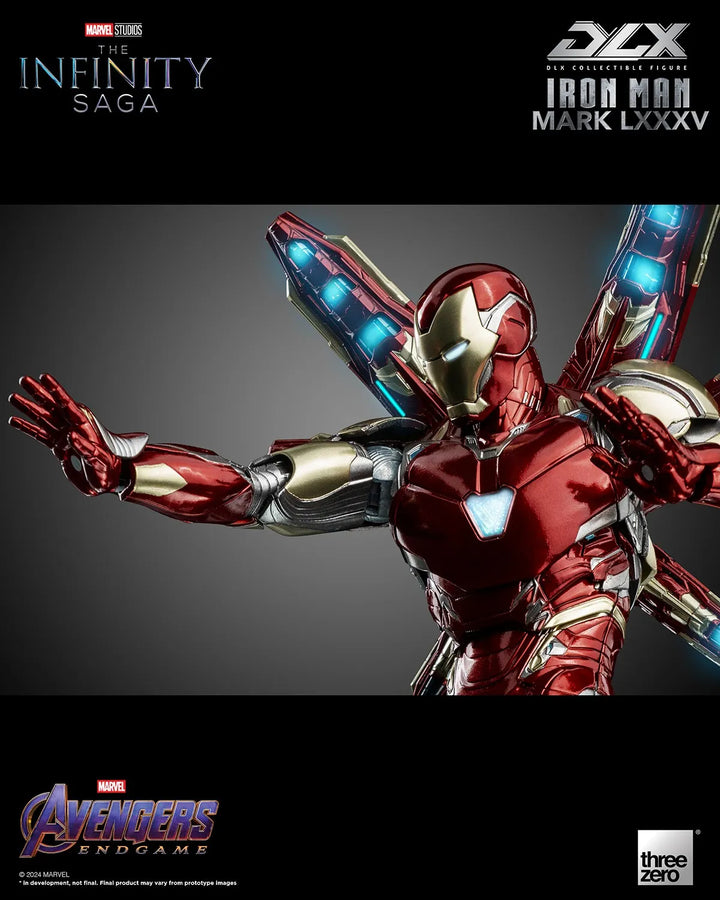 DLX Iron Man Mark 85 – Threezero – ActionFigure Brasil