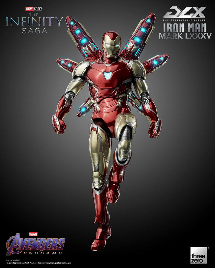 DLX Iron Man Mark 85 – Threezero – ActionFigure Brasil