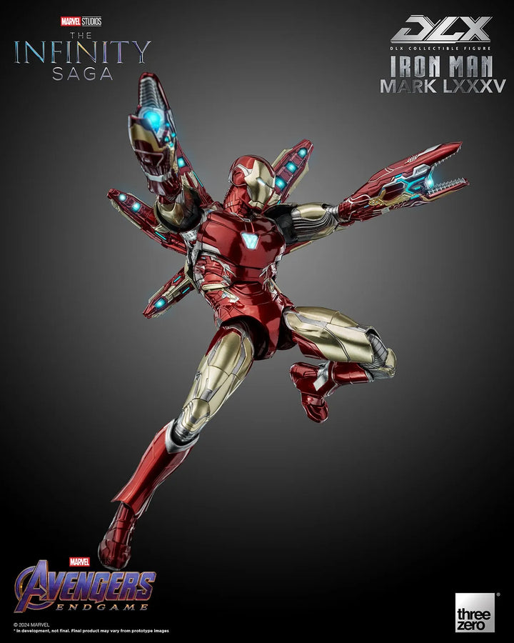 DLX Iron Man Mark 85 – Threezero – ActionFigure Brasil