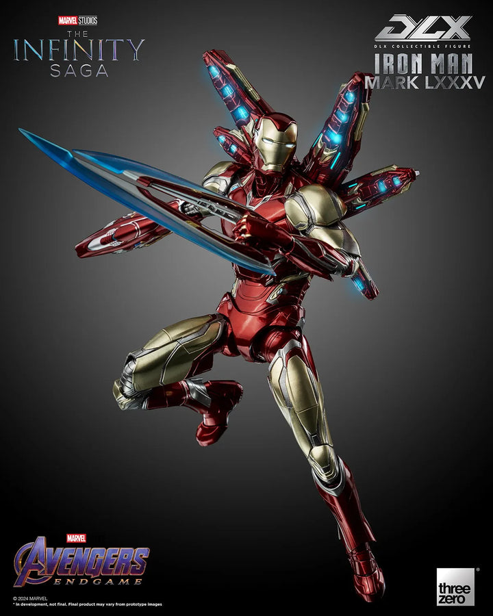 DLX Iron Man Mark 85 – Threezero – ActionFigure Brasil