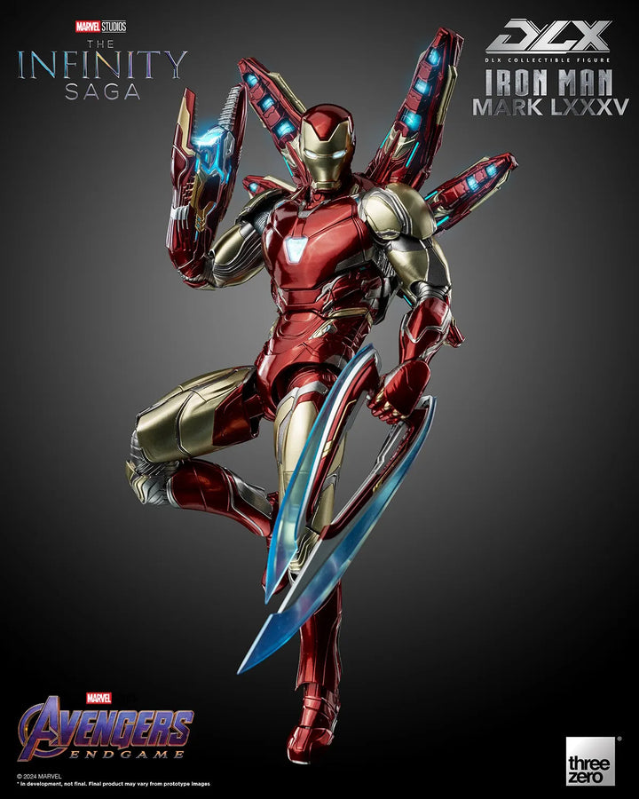 DLX Iron Man Mark 85 – Threezero – ActionFigure Brasil
