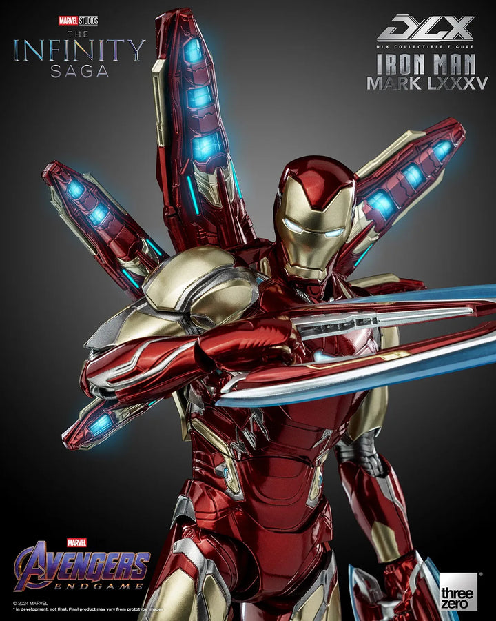 DLX Iron Man Mark 85 – Threezero – ActionFigure Brasil