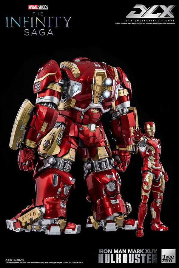 DLX Iron Man Mark XLIV Hulkbuster – Threezero – ActionFigure Brasil