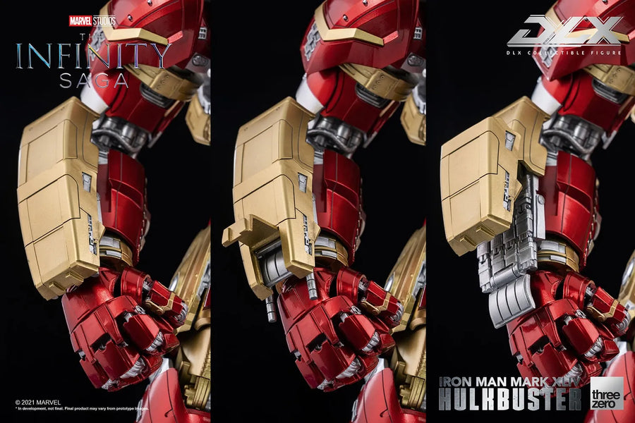 DLX Iron Man Mark XLIV Hulkbuster – Threezero – ActionFigure Brasil