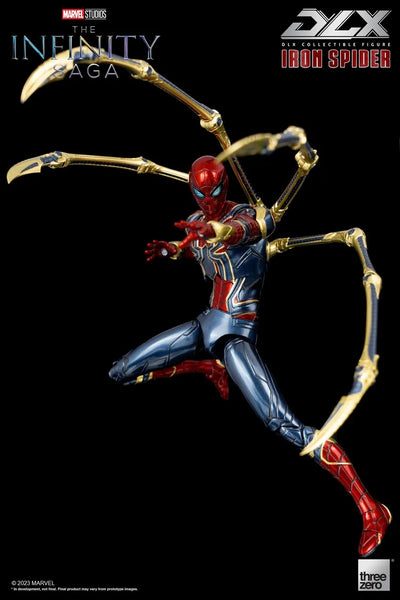 DLX Iron Spider – Threezero – ActionFigure Brasil — ângulo diferente