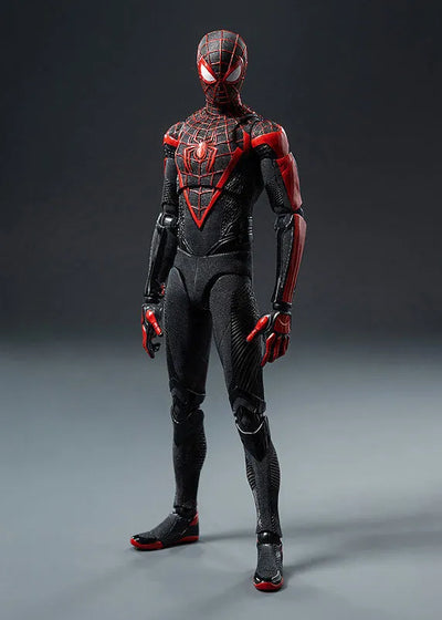 DLX Marvel's - Spider-Man 2 - Spider-Man - Upgrade Suit - Miles Morales (Threezero)ㅤ – ThreeZero – ActionFigure Brasil — iluminação de estúdio