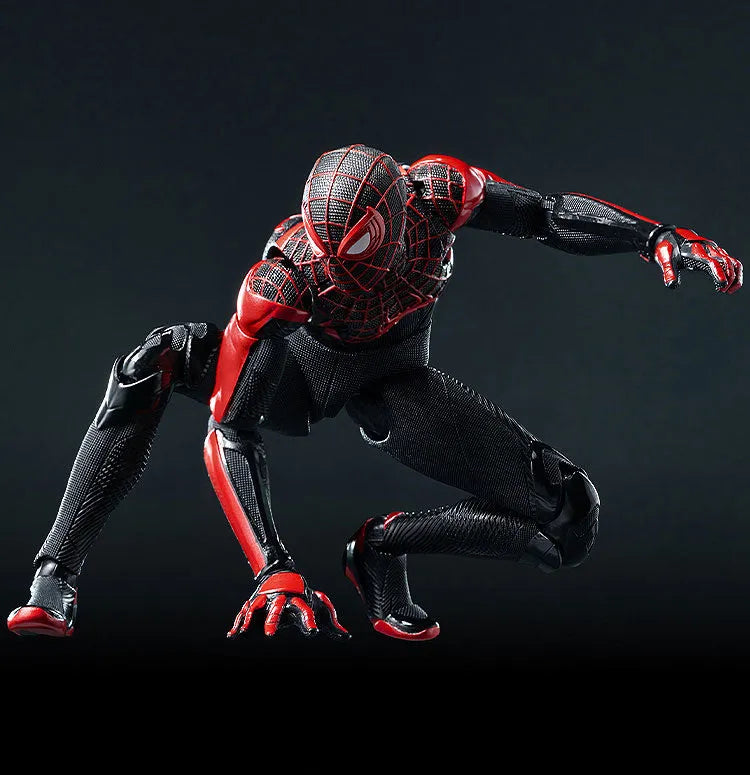 DLX Marvel's - Spider-Man 2 - Spider-Man - Upgrade Suit - Miles Morales (Threezero)ㅤ – ThreeZero – ActionFigure Brasil