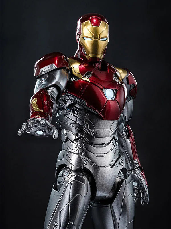 DLX Spider-Man: Homecoming - Iron Man Mark 47 (Threezero)ㅤ – ThreeZero – ActionFigure Brasil