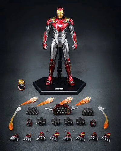 DLX Spider-Man: Homecoming - Iron Man Mark 47 (Threezero)ㅤ – ThreeZero – ActionFigure Brasil — acessórios