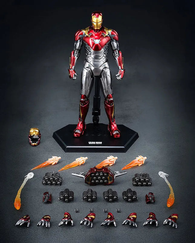 DLX Spider-Man: Homecoming - Iron Man Mark 47 (Threezero)ㅤ – ThreeZero – ActionFigure Brasil