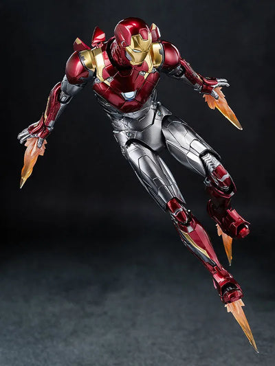DLX Spider-Man: Homecoming - Iron Man Mark 47 (Threezero)ㅤ – ThreeZero – ActionFigure Brasil — ambientada