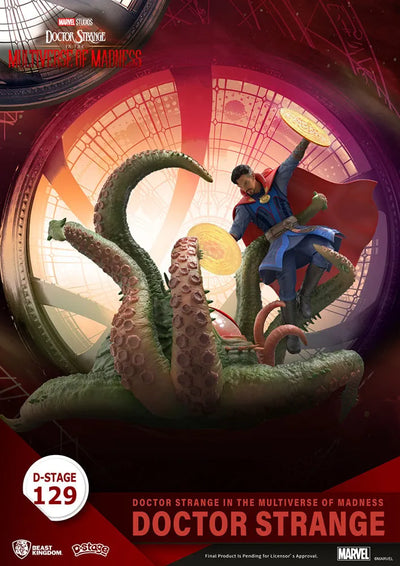 Doctor Strange – Beast Kingdom – ActionFigure Brasil — com base expositora