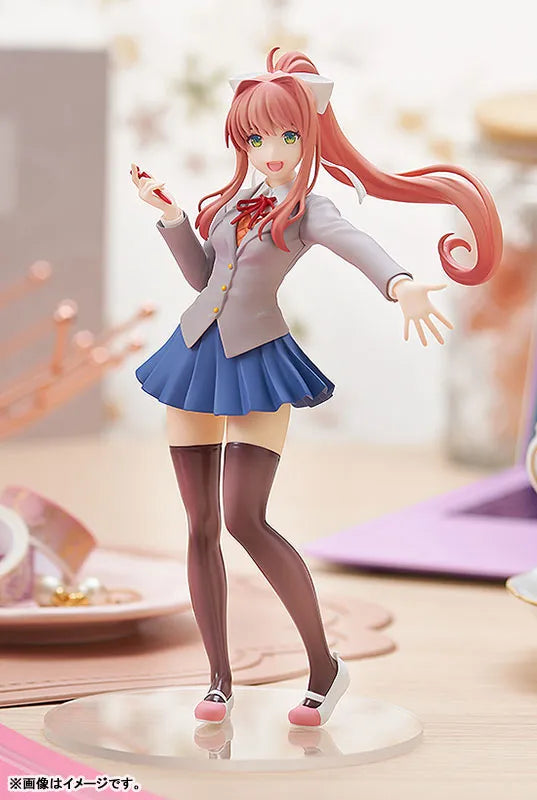 Doki Doki Literature Club! - Monika - Pop Up Parade (Good Smile Company)ㅤ – Good Smile Company – ActionFigure Brasil