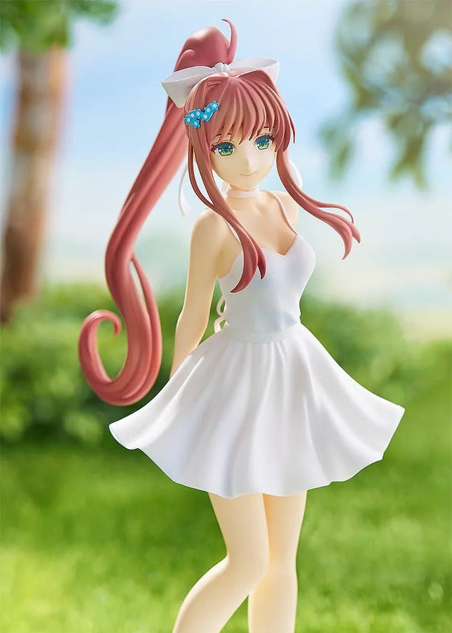 Doki Doki Literature Club! - Monika - Pop Up Parade - White Dress Ver. (Good Smile Company)ㅤ – Good Smile Company – ActionFigure Brasil