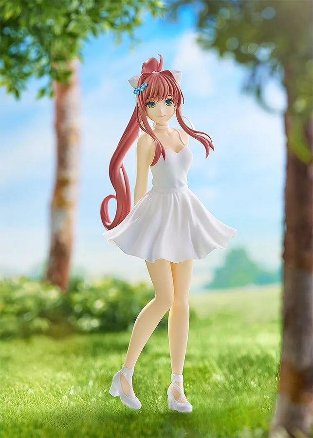 Doki Doki Literature Club! - Monika - Pop Up Parade - White Dress Ver. (Good Smile Company)ㅤ – Good Smile Company – ActionFigure Brasil