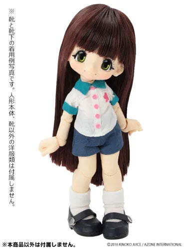 Doll Clothes - KIKIPOP! - Kinoko Planet - Threefold Socks Set - White Black Navy (Azone)ㅤ – Azone International – ActionFigureBrasil