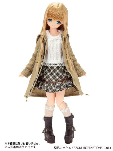 Doll Clothes - Komorebi Mori no Oyofukuya-san - PureNeemo S Size Costume - Mods Coat - 1/6 - Beige (Azone)ㅤ – Azone International – ActionFigureBrasil