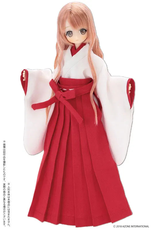 Doll Clothes - Pureneemo Original Costume - Shrine Maiden Set - 1/6 - Scarlet  (Azone)ㅤ – Azone As Manufacturer – ActionFigure Brasil