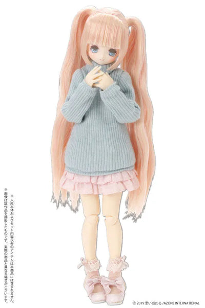 Doll Clothes - PureNeemo S Size Costume - PNS lace & ribbon short socks - 1/6 - Pink (Azone)ㅤ – Azone – ActionFigure Brasil