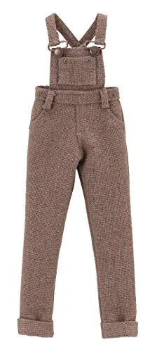 Doll Clothes - PureNeemo XS Size Costume - Pureneemo Original Costume - Komorebi Mori no Oyofukuya-san - Salopette Pants - 1/6 - Dark Brown (Azone)ㅤ – Azone As Manufacturer – ActionFigure Brasil