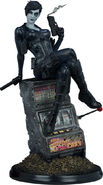 Domino - LIMITED EDITION: 2000 – Sideshow Collectibles – ActionFigure Brasil — detalhe do produto