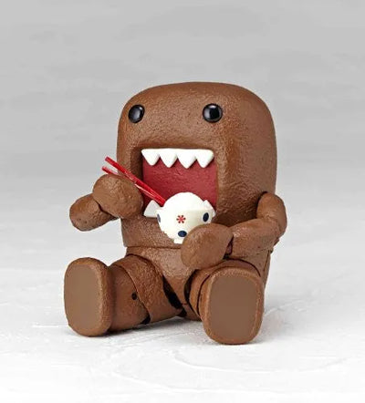 Domo-kun - Revoltech #141 (Kaiyodo)ㅤ – Kaiyodo – ActionFigure Brasil — ângulo diferente