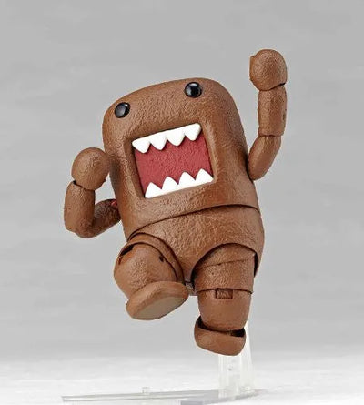 Domo-kun - Revoltech #141 (Kaiyodo)ㅤ – Kaiyodo – ActionFigure Brasil — ângulo diferente