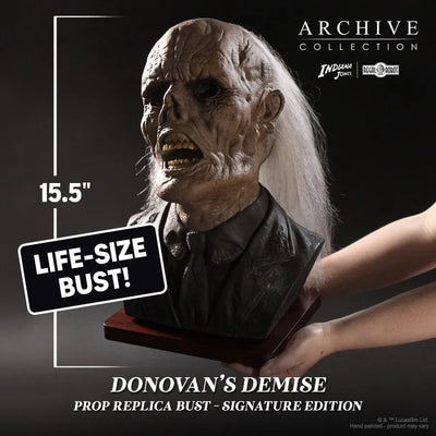 Donovan's Demise Bust - LIMITED EDITION: 89 – Regal Robot – ActionFigure Brasil — detalhe do produto