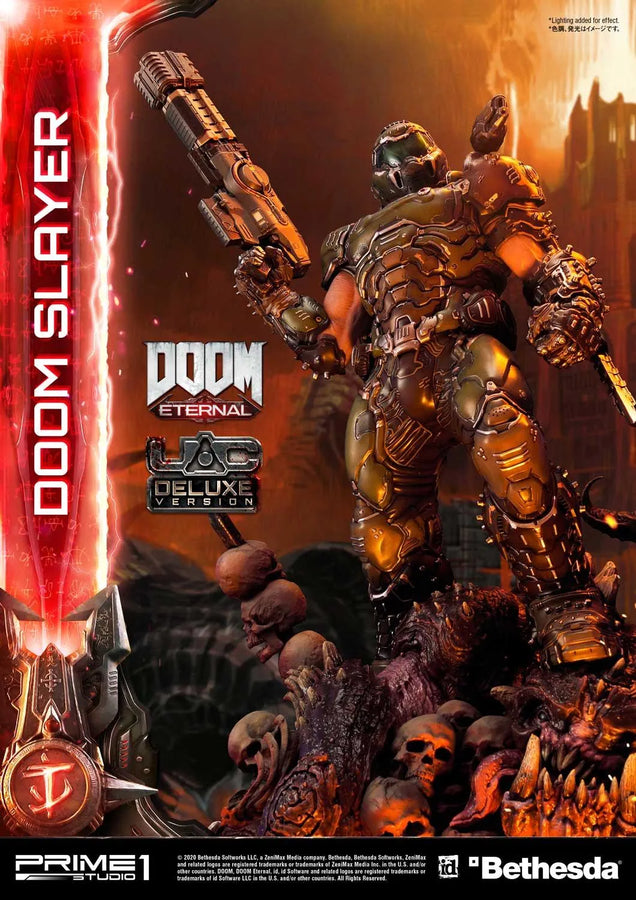 Doom Slayer (Deluxe Version) Doom Eternal – Prime1Studio – ActionFigure Brasil