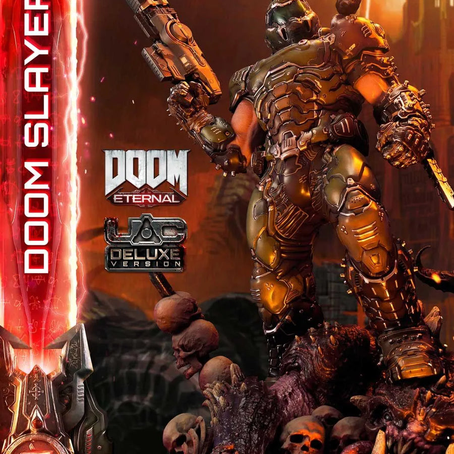 Doom Slayer (Deluxe Version) Doom Eternal – Prime1Studio – ActionFigure Brasil
