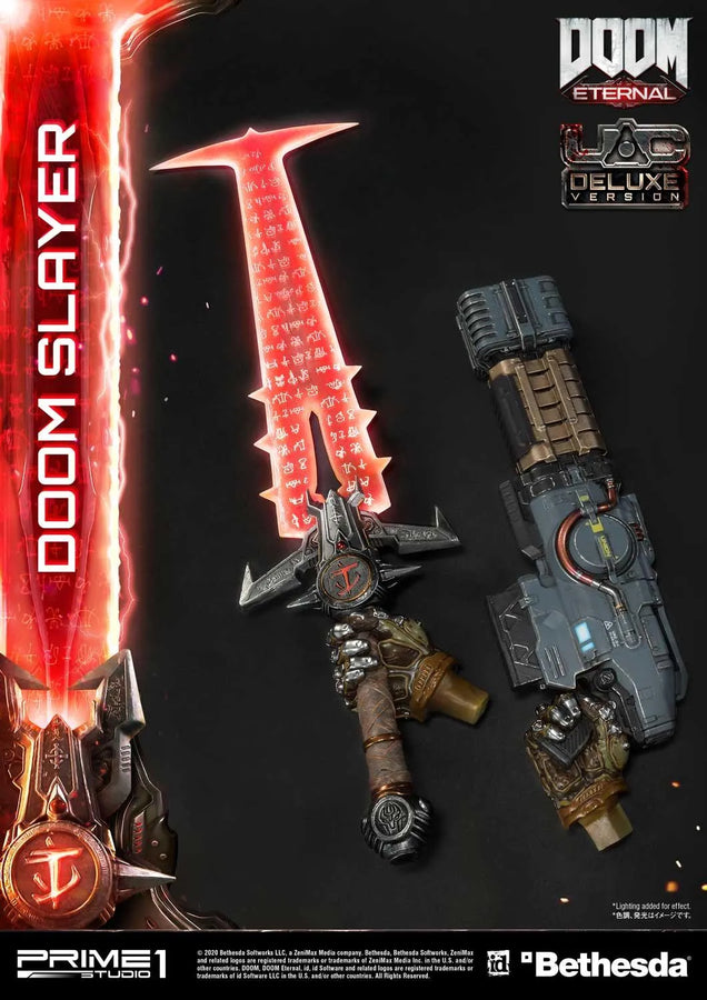 Doom Slayer (Deluxe Version) Doom Eternal – Prime1Studio – ActionFigure Brasil