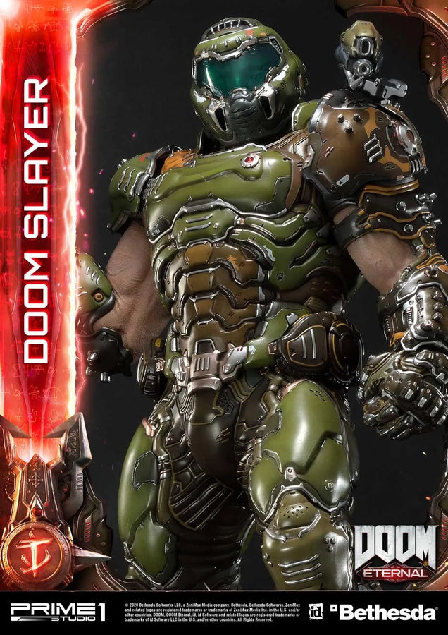 Doom Slayer (Deluxe Version) Doom Eternal – Prime1Studio – ActionFigure Brasil