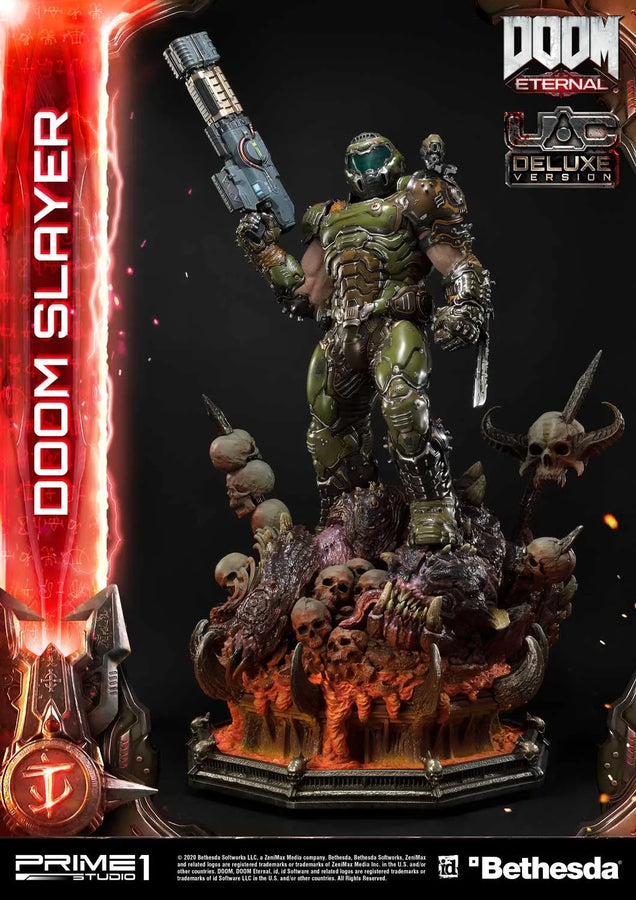 Doom Slayer (Deluxe Version) Doom Eternal – Prime1Studio – ActionFigure Brasil