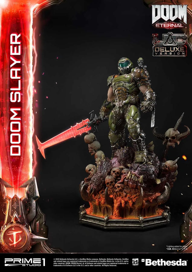Doom Slayer (Deluxe Version) Doom Eternal – Prime1Studio – ActionFigure Brasil