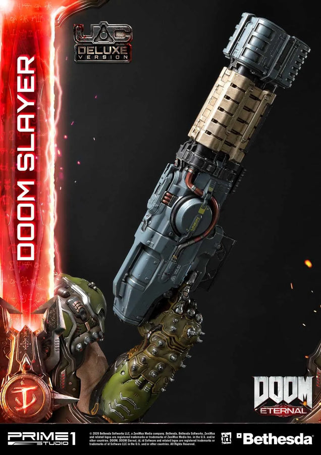 Doom Slayer (Deluxe Version) Doom Eternal – Prime1Studio – ActionFigure Brasil