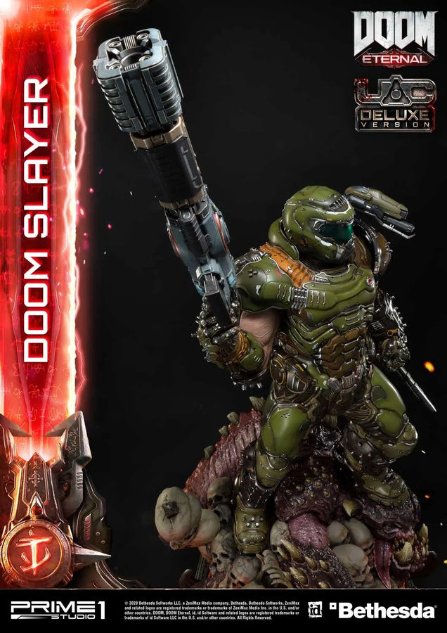 Doom Slayer (Deluxe Version) Doom Eternal – Prime1Studio – ActionFigure Brasil