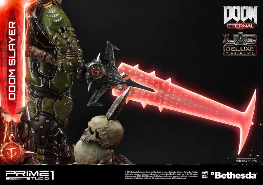 Doom Slayer (Deluxe Version) Doom Eternal – Prime1Studio – ActionFigure Brasil