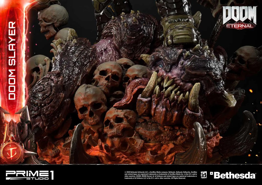 Doom Slayer (Deluxe Version) Doom Eternal – Prime1Studio – ActionFigure Brasil