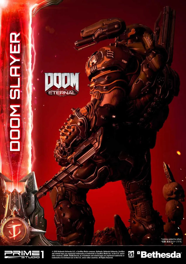 Doom Slayer (Deluxe Version) Doom Eternal – Prime1Studio – ActionFigure Brasil