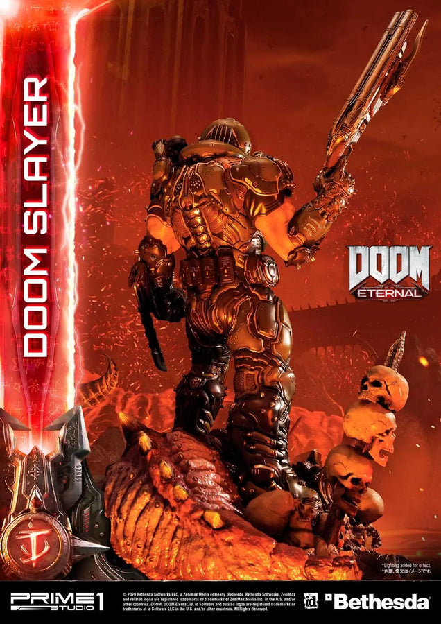 Doom Slayer (Deluxe Version) Doom Eternal – Prime1Studio – ActionFigure Brasil