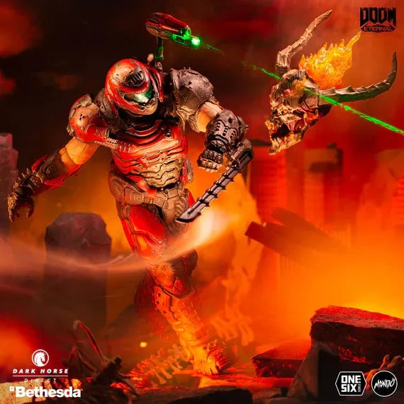 Doom Slayer (Mondo Crimson Variant) - LIMITED EDITION: 666 – Dark Horse Comics – ActionFigure Brasil