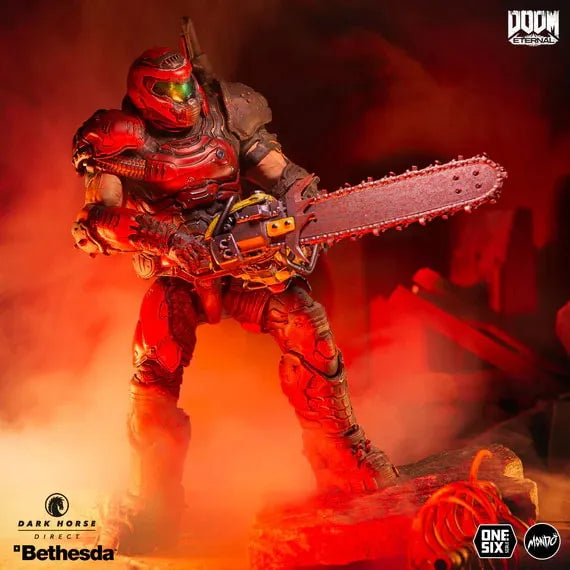 Doom Slayer (Mondo Crimson Variant) - LIMITED EDITION: 666 – Dark Horse Comics – ActionFigure Brasil