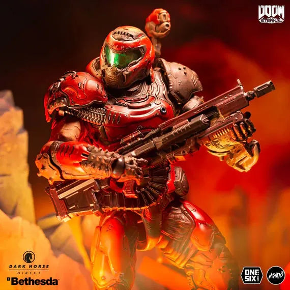 Doom Slayer (Mondo Crimson Variant) - LIMITED EDITION: 666 – Dark Horse Comics – ActionFigure Brasil